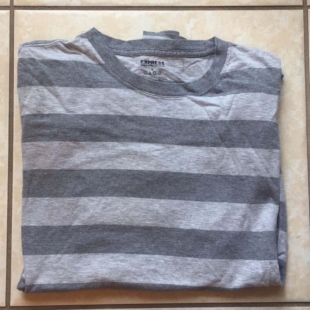 Express Striped Long Sleeve Shirt